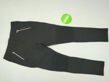 woskowane legginsy z wysokim stanem: Zara, Leggings Elegant for women, size S (EU 36) — 2