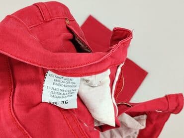 jeansy czerwone damskie: Cherry, Jeansy damskie, rozmiar S — 5