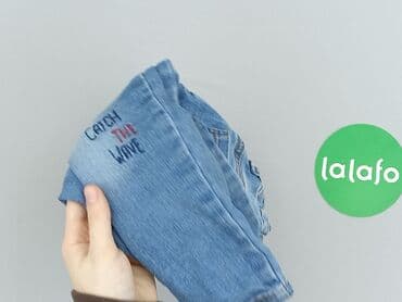 kurtki zimowe guess: Denim pants, 9-12 months, condition - Very good — 5