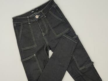 czarne spodnie z dziurami sinsay: Sinsay, Cargo for women, size S — 1