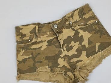 krótkie spodenki z wysokim stanem bershka: Bershka, Szorty damskie, rozmiar S — 1