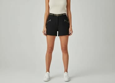 skórzane spodenki damskie: Szorty damskie, rozmiar S — 6