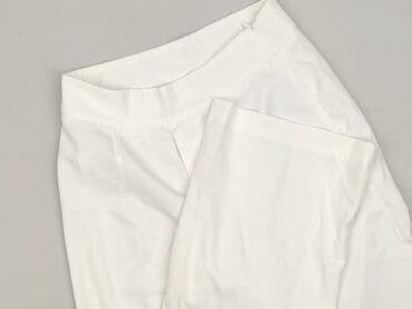 biale szerokie jeansy: Bik Bok, Spodnie materiałowe damskie, rozmiar S — 1