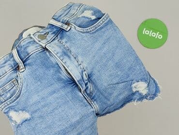 hm krótkie spodenki dzins low waist: H&M, Szorty damskie, rozmiar XS — 6