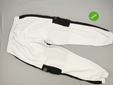 joggery z lampasami damskie: Spodnie dresowe damskie, L — 4