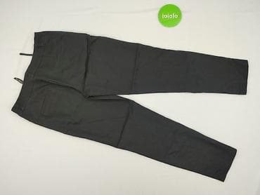 spodnie low rise: Spodnie materiałowe damskie, rozmiar M — 3