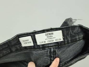 c: Bershka, Jeansy damskie, rozmiar S — 4