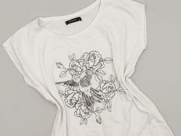 koszulka w koty reserved: Reserved, T-shirt damski, rozmiar M — 1