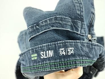 pull and bear bomberka: Jeansy dla mężczyzn, rozmiar L — 4