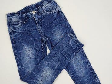 Spodnie jeansowe, Y.F.K., 10 lat, 140, stan - Idealny