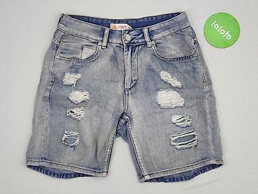 dżinsy stretch: Szorty damskie, rozmiar S — 2