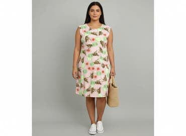 hawajska sukienka vinted: Norah, Sukienka damska, rozmiar 3XL — 1