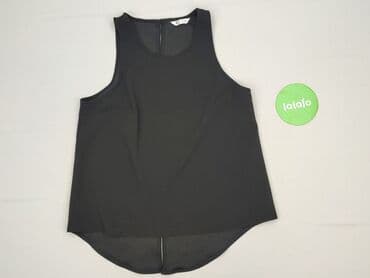 czarne bluzki bez pleców: Top damski, rozmiar S — 2