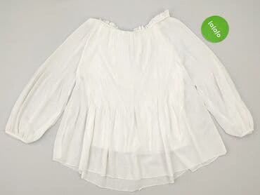 białe bluzki boho: Bluzka damska, rozmiar One size — 3