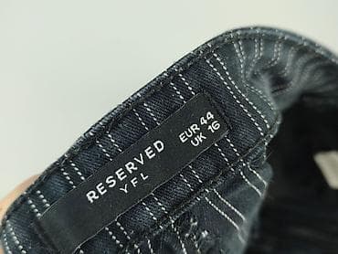 version jeans damskie: Reserved YFL, Spodnie materiałowe damskie, rozmiar 4XL — 4