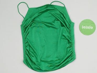 zielona koszulka zara: Sinsay, Top damski, rozmiar L — 2