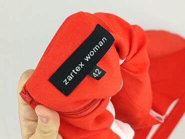 srebrne sukienki na imprezę: Zartex, Sukienka damska, rozmiar XL — 4