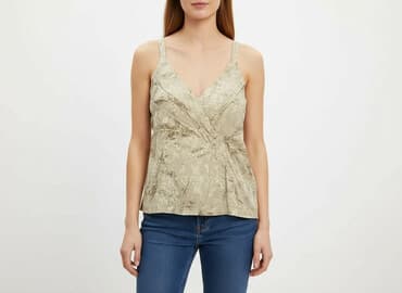 bluzki wyszczuplające sylwetkę: Reserved, T-shirt damski, rozmiar S — 7