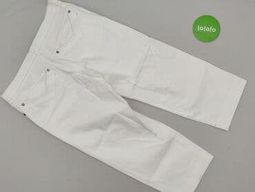 biale szerokie jeansy: Jeansy damskie, rozmiar 2XL — 3