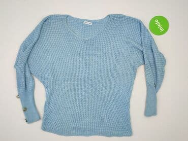 sweter z bufiastymi rękawami: Pakuten, Sweter damski, rozmiar L — 2