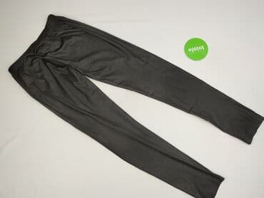 legginsy woskowane z wysokim stanem: Leggings, Legginsy Sportowe damskie, rozmiar M — 3
