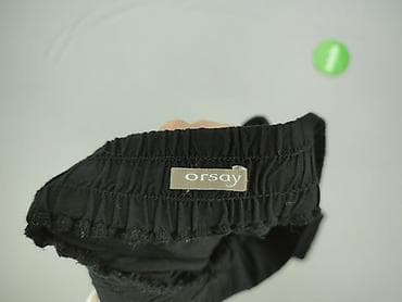 czarne cargo pull and bear: Orsay, Spodnie materiałowe damskie, rozmiar S — 4