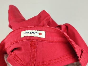 jeansy czerwone damskie: Cherry, Jeansy damskie, rozmiar S — 4