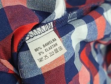 koszula w kratę pull: Tunika damska, rozmiar 5XL — 5