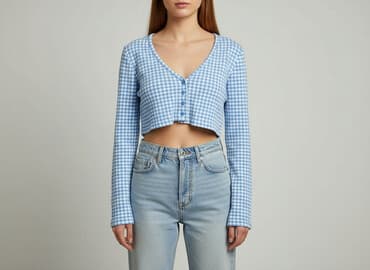 stradivarius swetry: Stradivarius, Kardigan damski, rozmiar L — 6