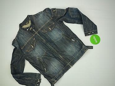 bomber: Męska kurtka jeansowa, rozmiar M — 2