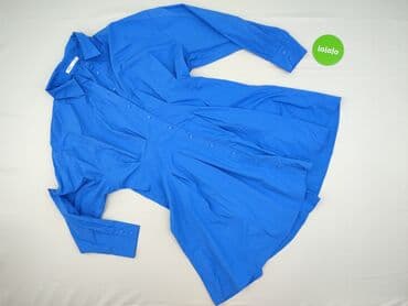 niebieska sukienka z długim rękawem: Sinsay, Women`s dress, size XL — 3