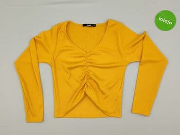 bluzka żółta w czarne paski: Bik Bok, Bluzka damska, rozmiar L — 2