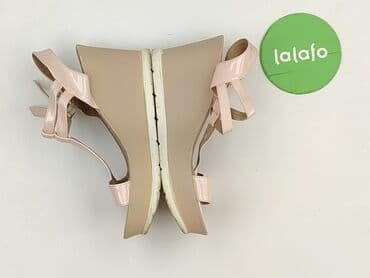 sandały koturna ccc: Sandals for women, size 37 — 3