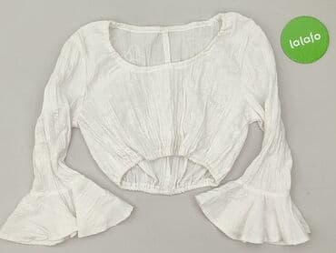 bluzki na szydełku z elementów: Bluzka damska, rozmiar S — 3