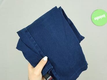 granatowe chinosy damskie: Esmara, Spodnie materiałowe damskie, rozmiar XS — 6