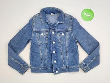 kurtki z fredzlami: Dziecięca kurtka jeansowa, 11 lat, 140-146 cm, stan - Bardzo dobry — 2