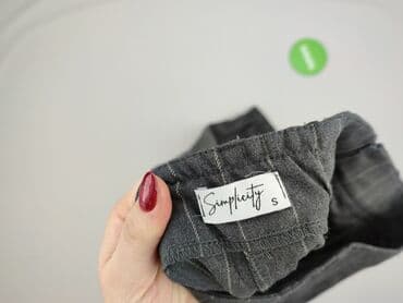 Ubrania damskie: Spodnie materiałowe damskie, S — 4