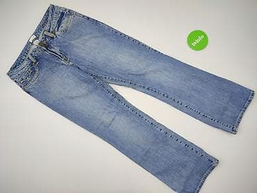 czerwone jeansy: Jeansy damskie, rozmiar M — 2