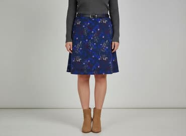 niebieska długie spódnice: Spódnica damska, rozmiar XL — 5