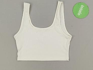 bluzki białe basic: Top damski, rozmiar S — 3