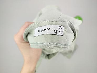 pyjamas h: Spodnie materiałowe damskie, rozmiar L — 4