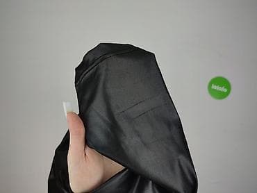 jeans wide: Legginsy Ze skóry ekologicznej damskie, rozmiar L — 5
