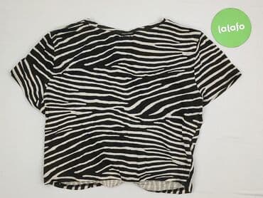 prążkowane bluzki z krótkim rękawem: H&M, Bluzka damska, S — 3