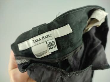 zara basic marynarka: Zara, Spodnie materiałowe damskie, rozmiar S — 4