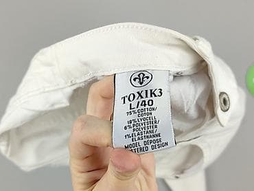jeansy bugjo: Toxik3, Jeansy damskie, rozmiar L — 5