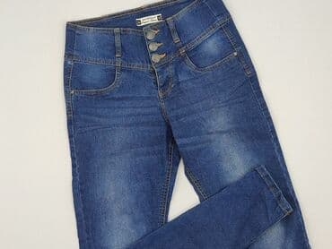 Jeansy: Terranova, Jeansy damskie, rozmiar XS