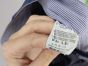 kurtka monkler: Cross Jeans, Chinosy dla mężczyzn, L — 5