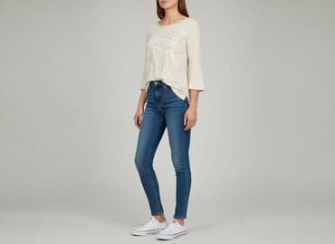 kamizelka futerko h m: H&M, Bluzka damska, rozmiar S — 6