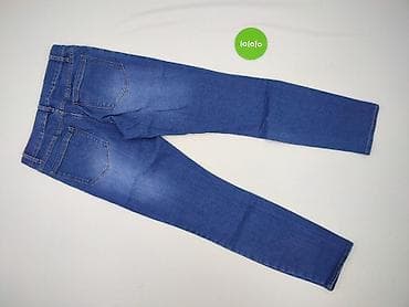 pull and bear spodnie w paski: Zara, Jeansy damskie, rozmiar M — 3