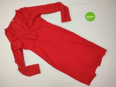 czerwona długa sukienki: Sukienka damska, rozmiar L — 2